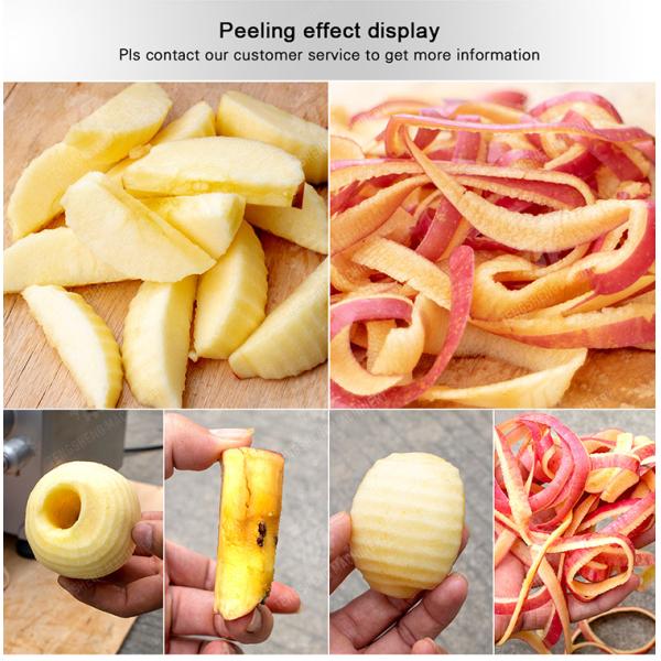 35KG 220V Apple peeling and core-cutting machine apple peeling machine apple peeler