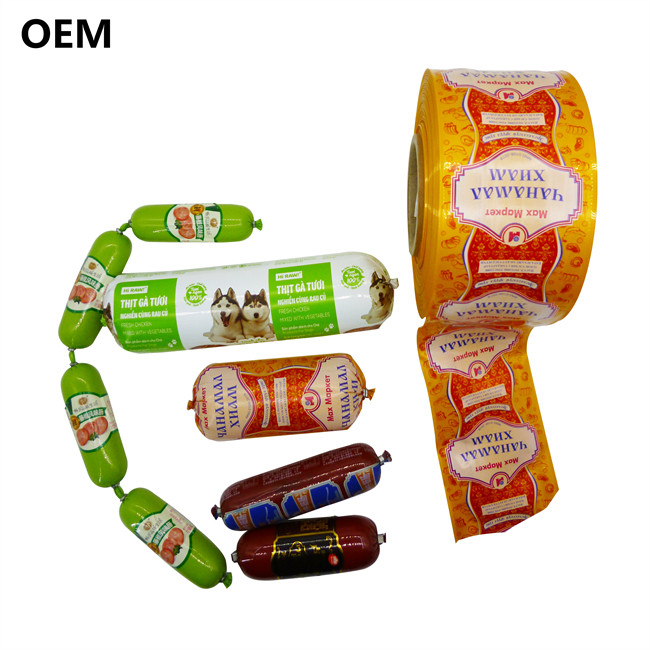 Low Price Wholesale Sausage Plastic Casings No Edible Grade Colored Plastic Sausage Casings