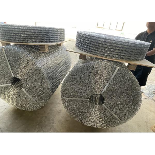 1.8mm Thickness 280Meters Length Steel pipe winding mesh For Gas & Oil Pipeline