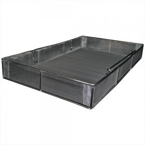 Quality 304 Stainless Steel sterilizer rectangle wire basket with handle wholesale