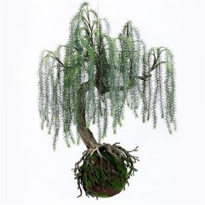 Quality Q117-9 Realistic Artificial Plants Home Decor Plants Weeping Willow With Plastic Base wholesale