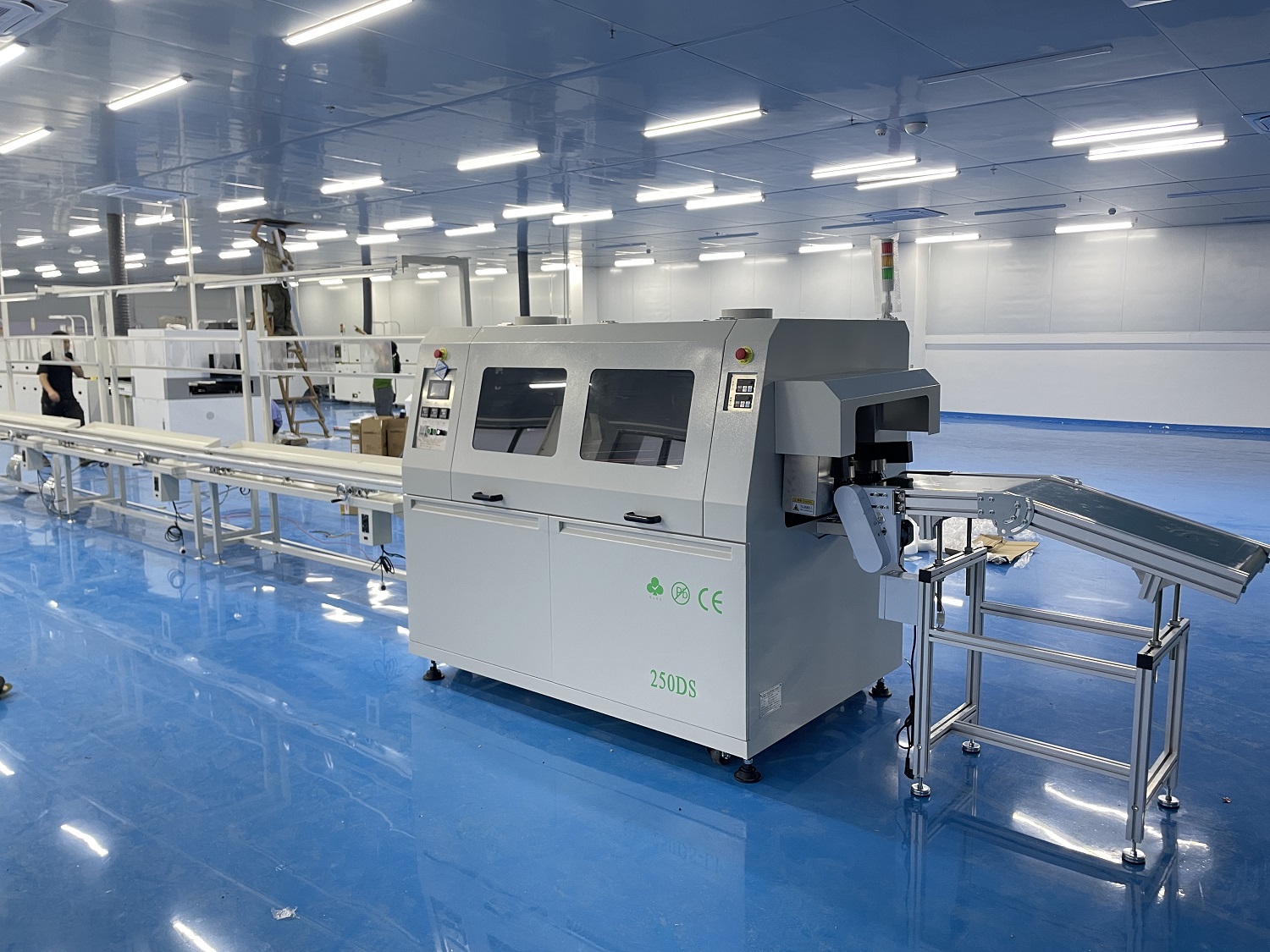 Lead-Free Wave Soldering Machine 250DS 300DS 350DS For PCB DIP Production Line