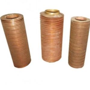 Quality DELLOK ASME Copper-Aluminum Extruded Fin Heat Cooler Fin Tube wholesale