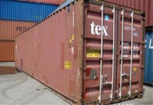 Quality Secondhand Used Steel Storage Containers / 45 High Cube Container wholesale