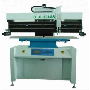 Manual Solder Paste Printer , Red Glue SMT Screen Printing Machine