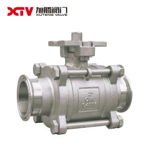 Quality Structure Floating Ball Valve GB/T12237 3PC Clamp Q81F-1000WOG Standard GB/T12237 wholesale
