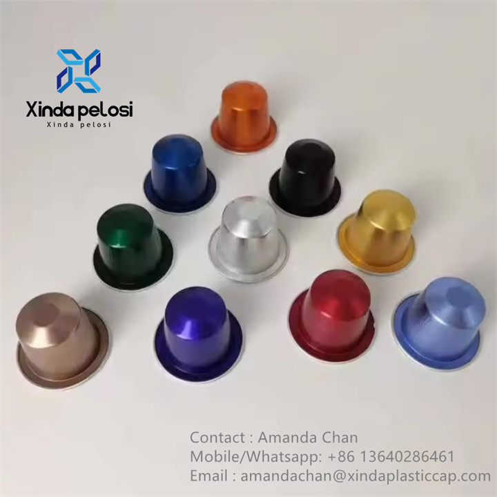 Custom Empty Aluminum Foil Empty Capsules With Foil Lid Logo Available