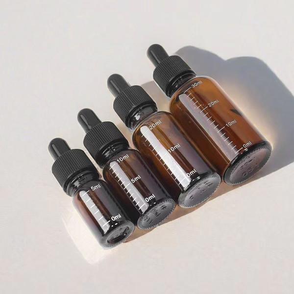 10ml Glass Bottle With Dropper , Glass Pipette Graduated 10ml Dropper Bottle