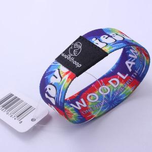 Nfc Elastic Stretch RFID Chip Wristband LF / HF Waterproof For Access Control