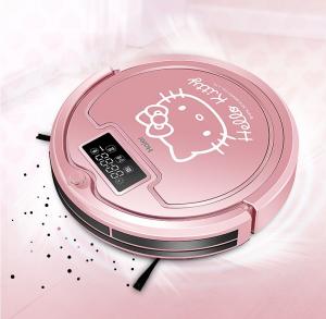 Quality [Hello Kitty]Household Robotic Vacuum Cleaner Self Charging Wet Mop Cleaning Robot wholesale
