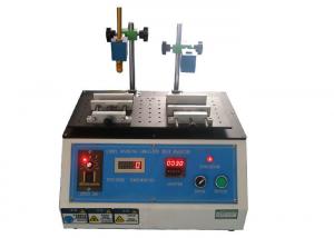 Quality Button Operation Electrical Appliance Testing Equipment / Automatic Label Marking Petroleum Spirit Abrasion Test Machine wholesale