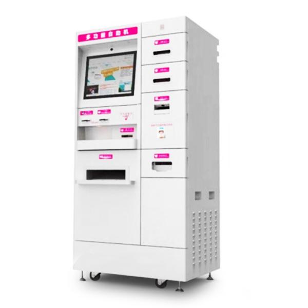 Multi Language Healthcare Pharmacy Dispensing Kiosk With Finger Blood Collection