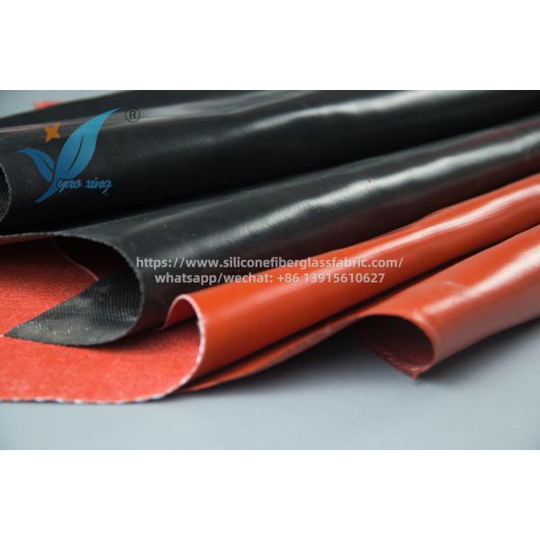 High Temp Silicone Rubber Composite Fabric Custom Sizes