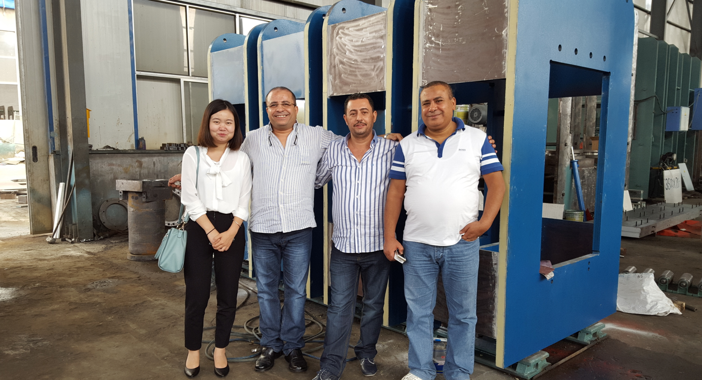 1 Working Layer Rubber Car Mat Vulcanizing Press with and Plate Clearance of 125-500mm