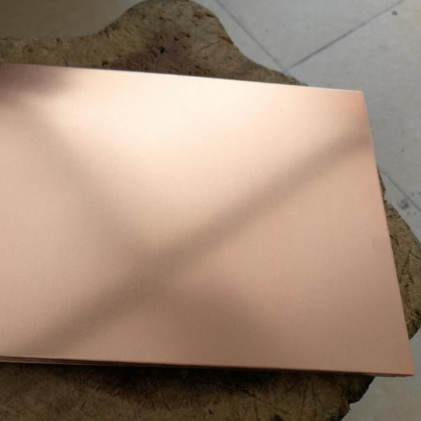 C110 / C11000 Copper Plate & Sheet Cu Sheet Alloy Copper Thickness Within 200mm