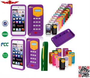 China New Arrival 100% Qualify Colorful Silicone Cover Cases For Ipod Touch 5 Soft And Durable on sale