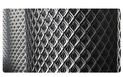 Stainless Steel Mesh 316 Diamond Shape Wall Sheet Panel Powder Coated Expanded Metal Mesh