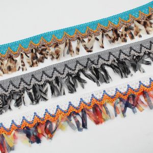 Chiffon Tassel Fringe Trim