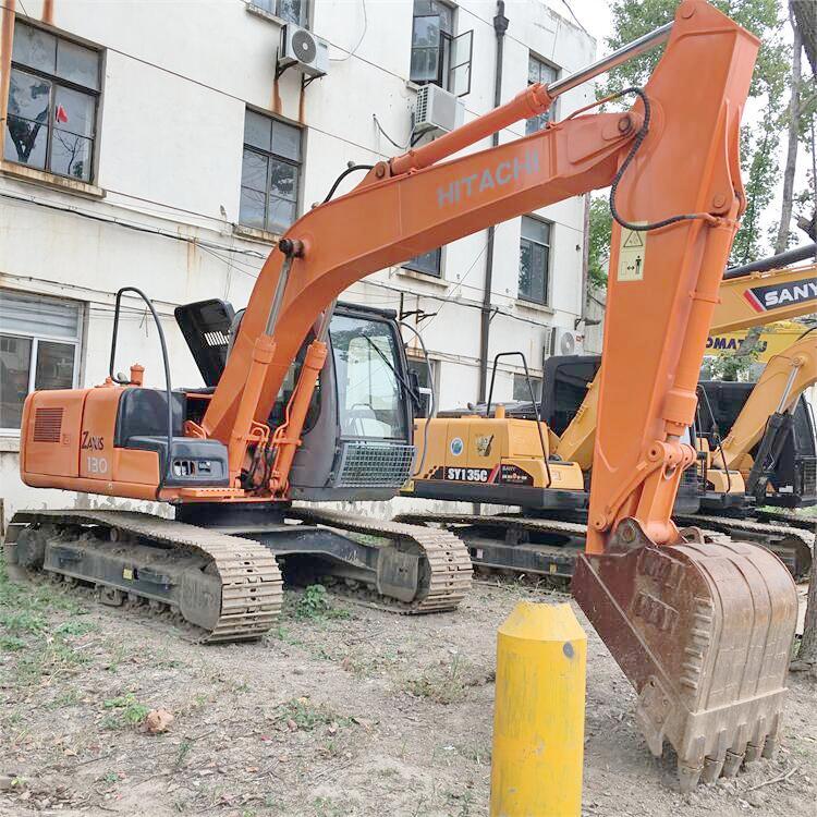 Japan Made 13 Ton Hitachi ZX130 Crawler Chain Excavator with Original Hydraulic Valve