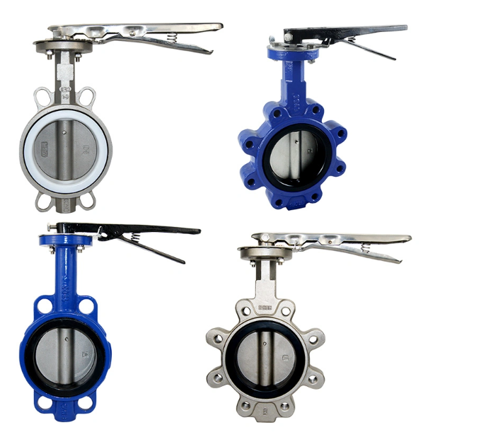 OEM Customized Resilient Seated Ductile Cast Iron Butterfly Valves for Industrial Control