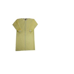 Yellow 100% Polyester Taffeta Fabric 100GSM Disposable Medical Clothing