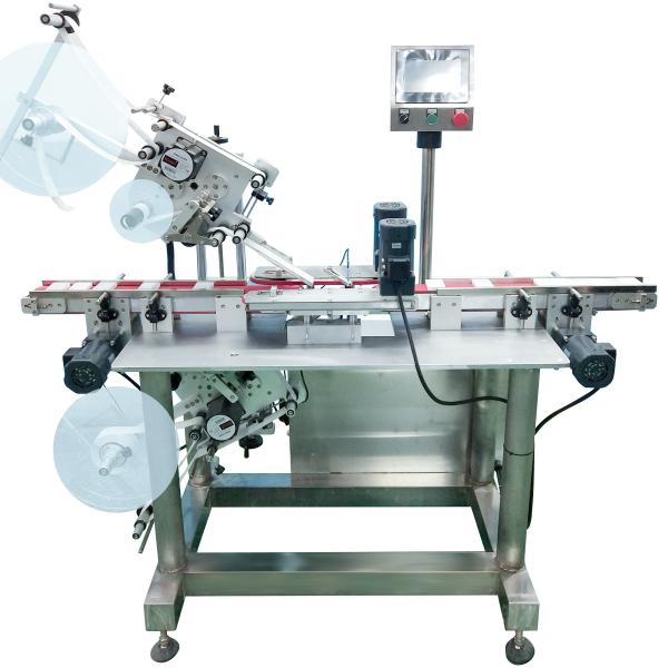 Cheap Kinco Automatic Top And Bottom Labeler Cream Jar Labeling Machine for sale