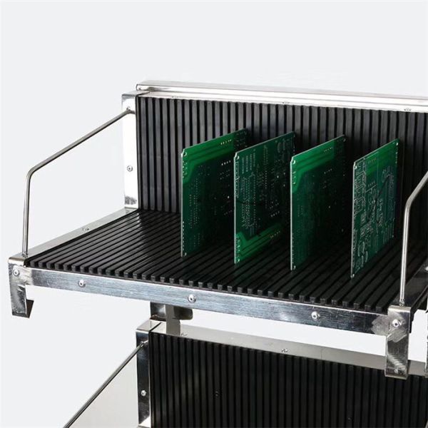 Stainless Steel Hanging Basket ESD PCB Trolley Roll Container