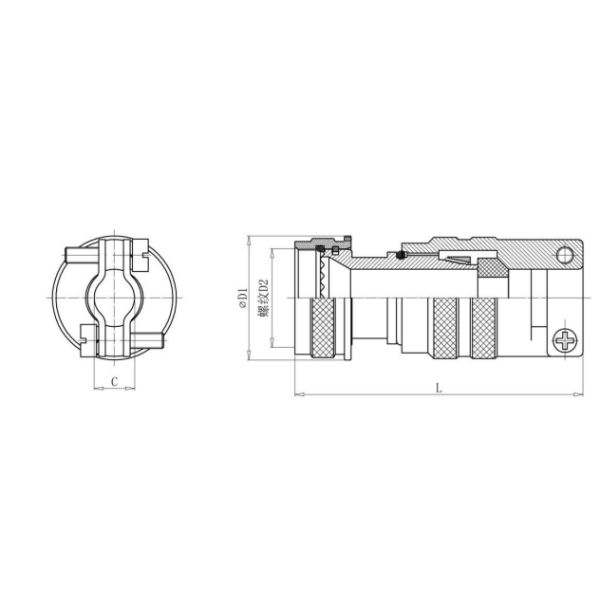 Olive Green Cadmium Straight EMI/RFI Backshell for M85049 Series Connectors M85049/18-15W05 SIze 15