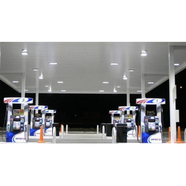 Waterproof 135W Surface Mount Canopy Lights For Gas Station / Underground Parking Lot