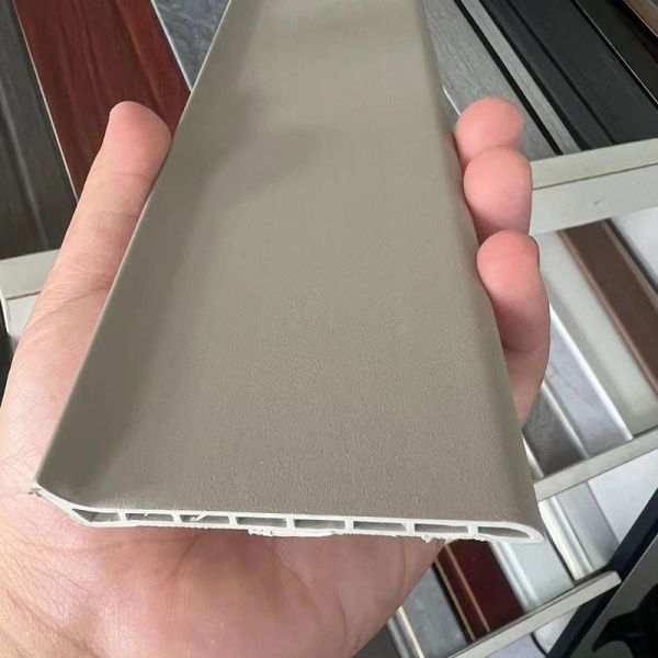 Wearproof Smooth Surface SPC Flooring Skirting anti scratch