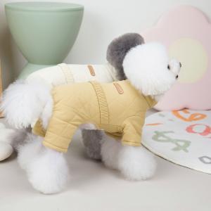 China 2023 Wholesale New Design Pet Clothes Winter Warm Dog Coat Cotton Outfit For Pet Dog on sale