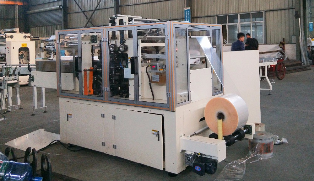 Fully Automatic Facial Tissue Paper Nylon Bag Wrapping Machine