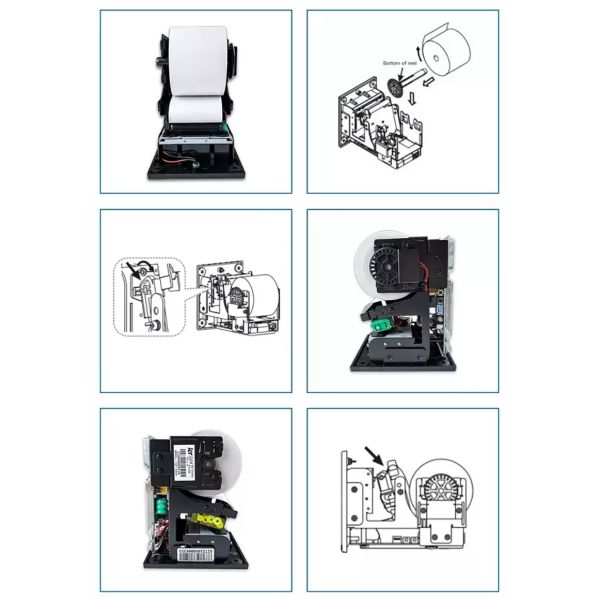 ICT Thermal Printer Online Casino Payment System TOP-GP58