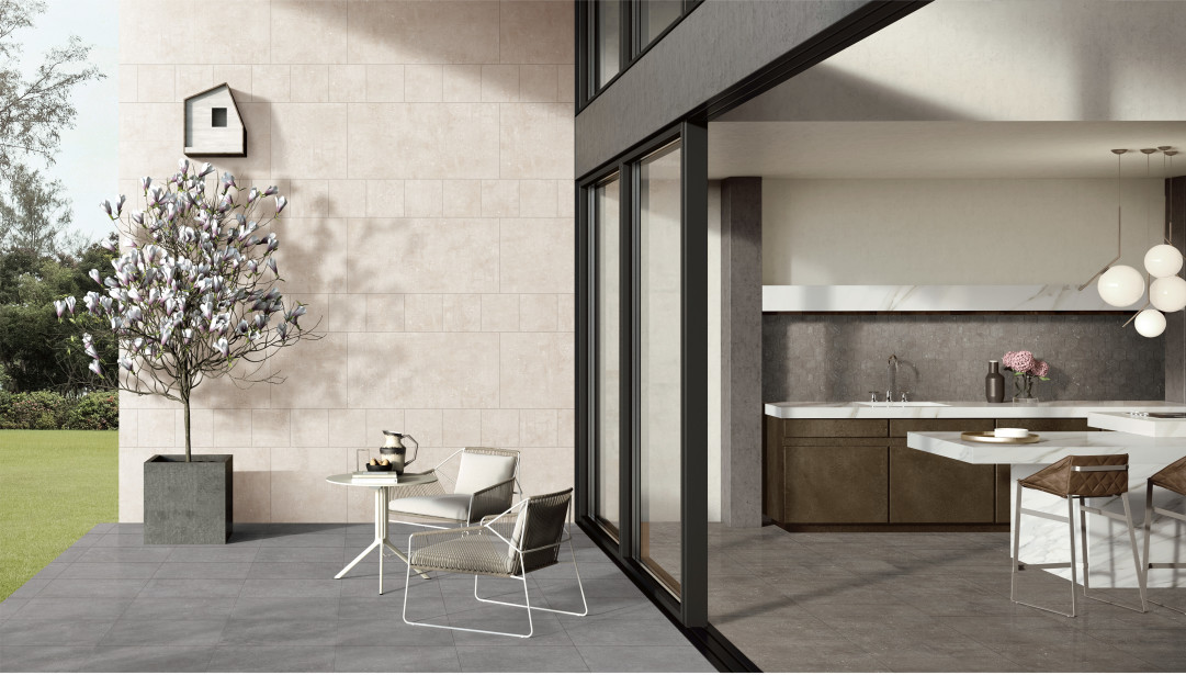 Modern Porcelain Tile Top Quality Grey Color Chinese Vitrified Floor Porcelain Garden Stone Tiles 600*600mm
