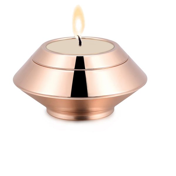 316L Stainless Steel Candlestick Urn for Human/Pet Ashes Cremation Locket Free Engrave