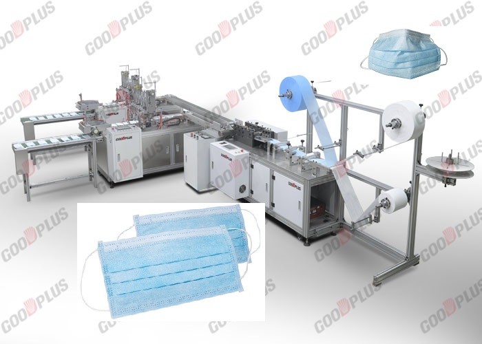 Quality Particle Filtration Ultrasonic 20Gsm Cloth Face Mask Making Machine wholesale