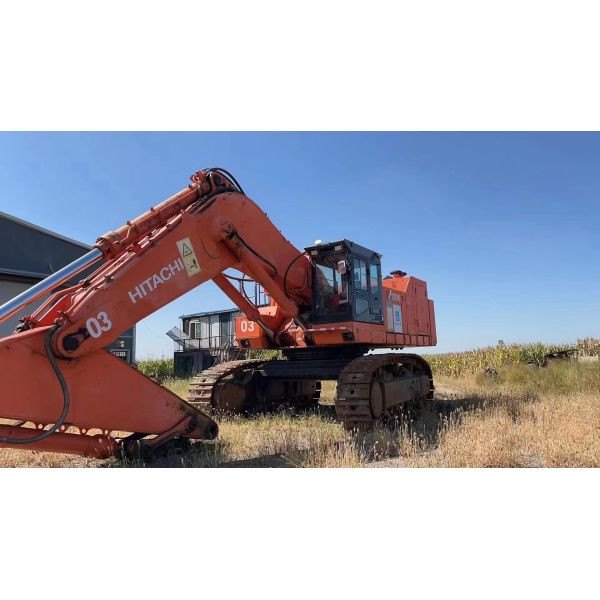 HITACHI EX1200 Used Crawler Excavator With 130L Fuel Tank