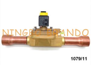 Quality Castel Type 1079/11A6 1 3/8 Inch Solenoid Valve In Refrigeration Cycle wholesale