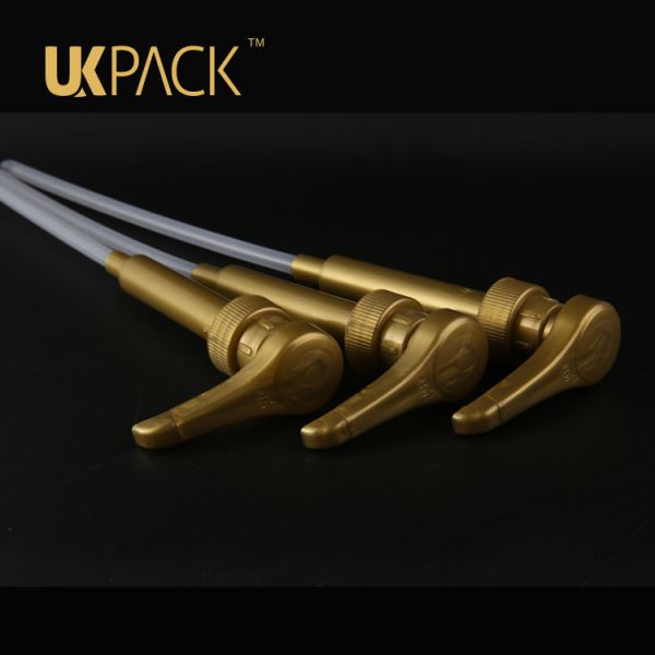 Food Grade Certified By German TUV Laboratory Plastic Sauce Dispenser Pump 5ml-8ml-10ml Gold