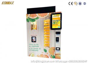 Quality Wifi Control System Orange Juice Vending Machine Business Apple Pay Credit Card Payment wholesale