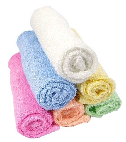 25cm*25cm,100% Square Bamboo Fiber Tower For Home,Hotel,Sports,Beach,Airplane,Gift Usage