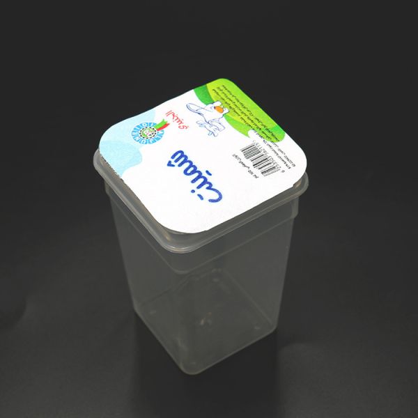 Soft Temper 0.038mm Aluminum Yogurt Lids Printed Heat Seal Lid Squareness