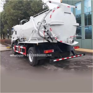 FOTON 10000-12000 Liters Fecal Suction Truck Septic Pump Truck Sludge Truck