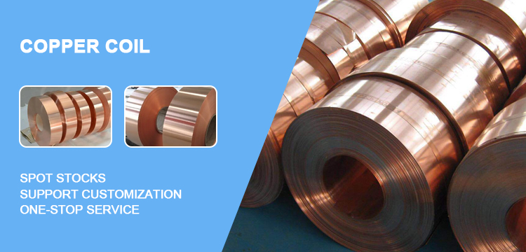 Copper Strip Copper Coil 3/4 from Cutting Grade C1020P for Processing Service