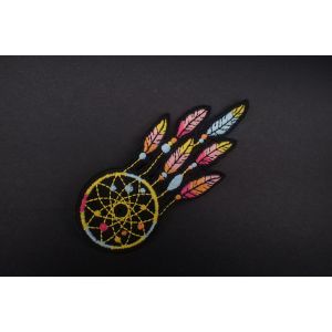 Embroidered Chenille Iron On Backing Sew On Cloth Patch