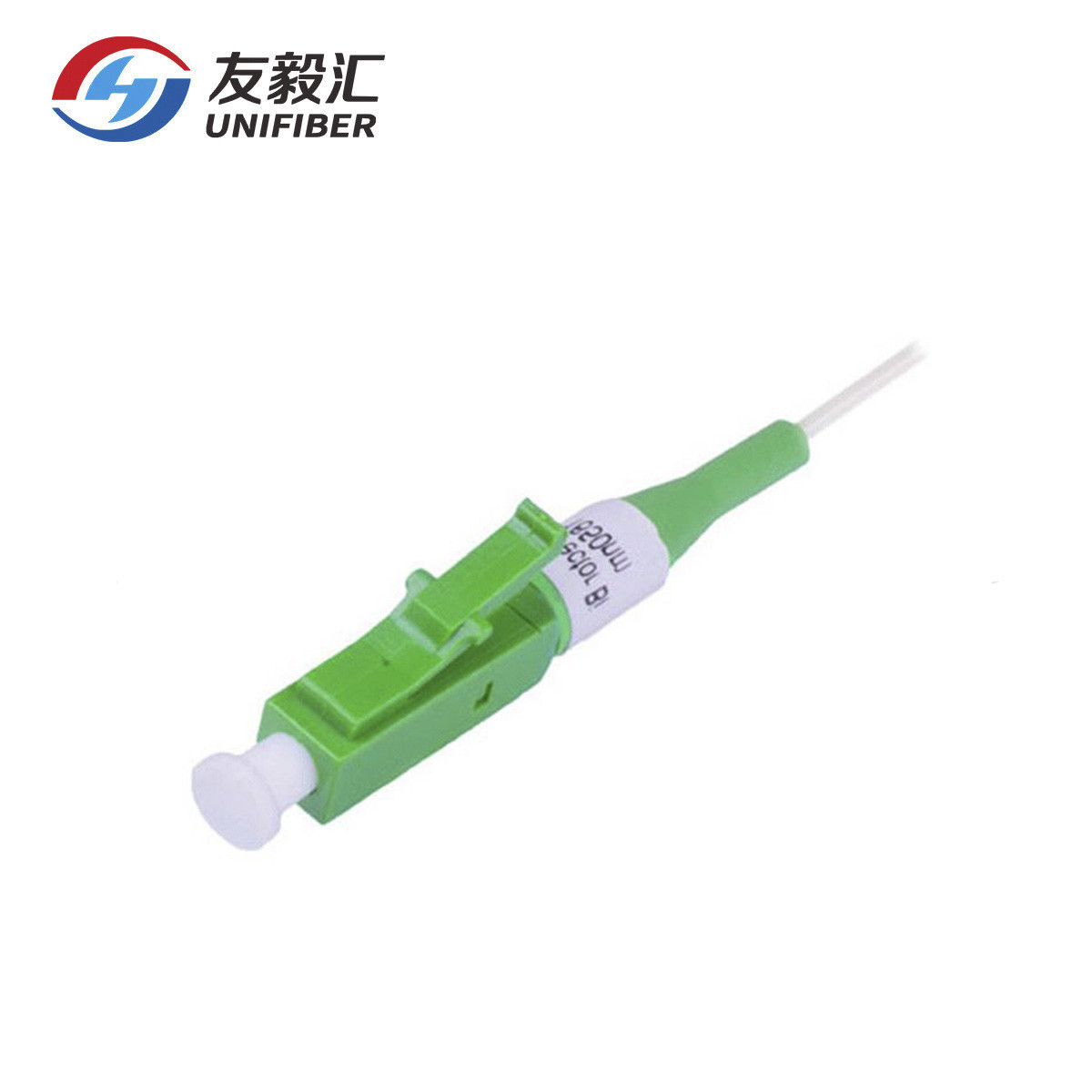 LC APC Pigtail 1650nm FBG Fiber Optic Reflector Low Insertion Loss