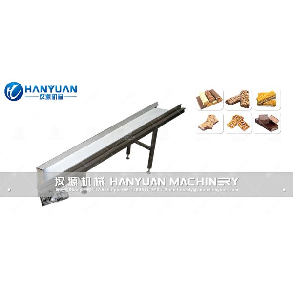 Continuous Food Conveyor Machine Stainless Steel For Cereal Bar