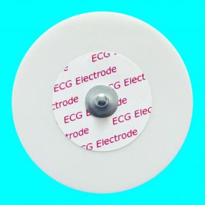 China Round PE Foam Backing Wet Gel Wireless Ecg Electrode on sale