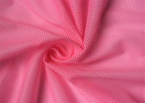 China 100% Polyester Sports Mesh Fabric Soccer Jersey Warp Knitted on sale