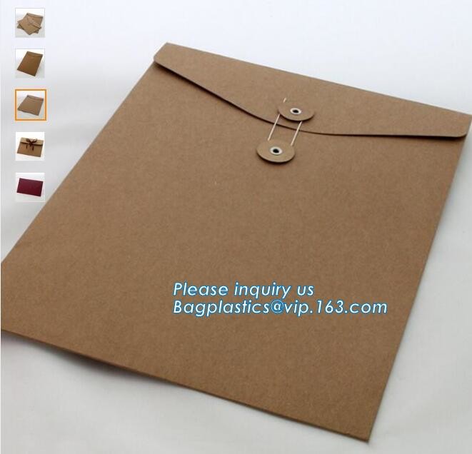 Custom fancy paper envelope food packaging envelope business envelopes with self adhesive,a3 a4 a7 gold brown shipping k